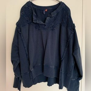 PILCRO pintuck sweatshirts